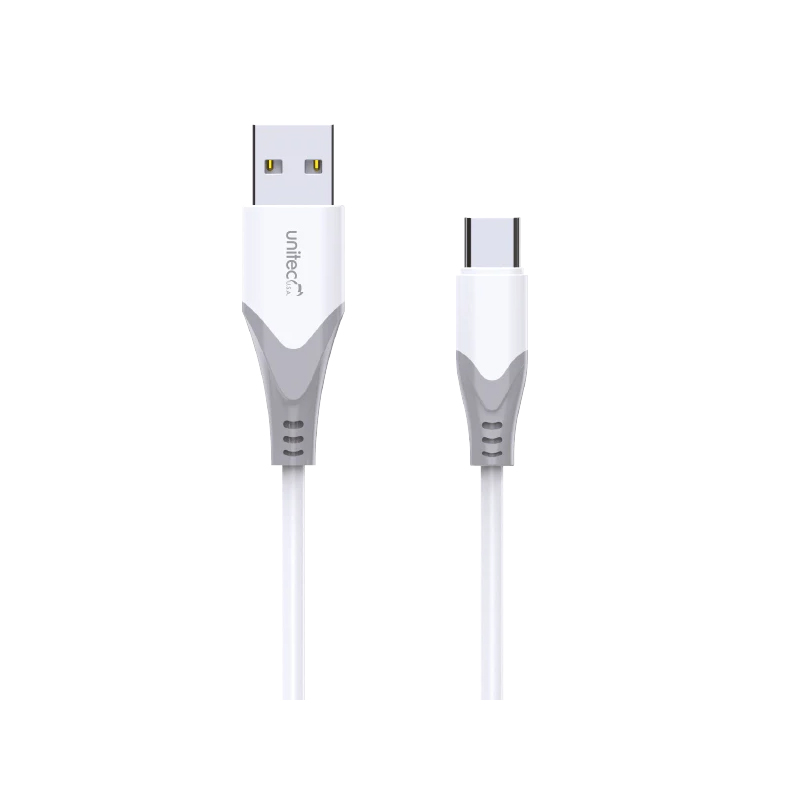 CABLE DE CARGA UNITEC USB A MICRO USB BLANCO