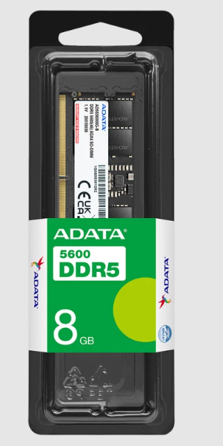 MEMORIA RAM ADATA PREMIER DDR5 8GB 5600MHZ PARA PORTATIL AD5S56008G-S