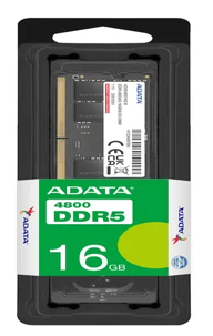 MEMORIA RAM ADATA DDR5 16GB 4800MHZ PARA PORTATIL Y AIO AD5S480016-S