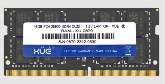 MEMORIA LAPTOP DDR4 16GB PC4-25600 3200MHZ CL22 1.2V XUE