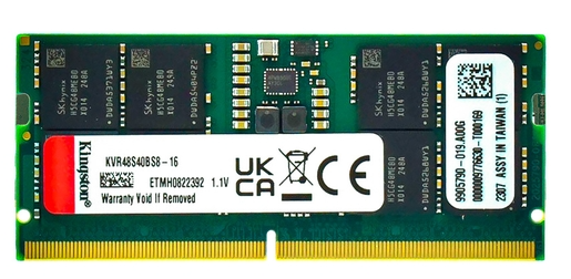 RAM DDR5 PC5-44800 32GB 5600MHZ CL46 1.1V LAPTOP KINGSTON KVR56S46BD8-32