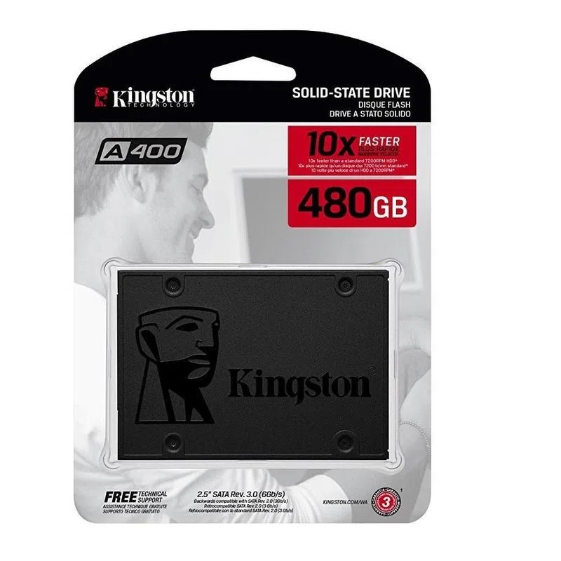 DISCO DURO SSD 480GB KINGSTON/SA400S37/ SATA